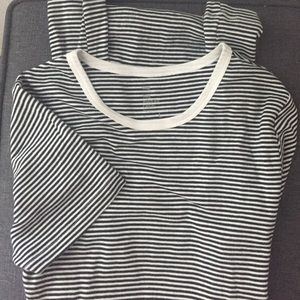 GAP size L stripped crew neck